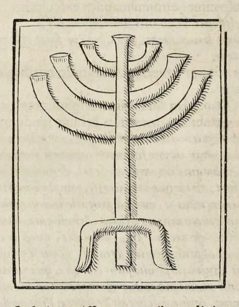 An illustration from Roma subterranea novissima : in qva post Antonivm Bosivm antesignanvm, Jo. Severanum congreg. oratorii presbyterum, et celebres alios scriptores : antiqvua Christianorum et praecipue martyrum cœmeteria, tituli, monimenta, epitaphia, inscriptiones ac nobiliora sanctorum sepulchra : sex libris distincta illustrantur et quamplurimæ res ecclesiasticæ iconibus graphice describuntur, ac multiplici tum sacra, tum profana eruditione declarantur : cum duplici indice, capitum & rerum locupletissimo : opera et studio, 1659, leaf 759
