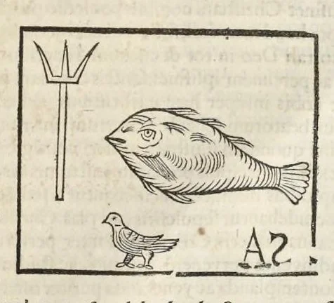 An illustration from Roma subterranea novissima : in qva post Antonivm Bosivm antesignanvm, Jo. Severanum congreg. oratorii presbyterum, et celebres alios scriptores : antiqvua Christianorum et praecipue martyrum cœmeteria, tituli, monimenta, epitaphia, inscriptiones ac nobiliora sanctorum sepulchra : sex libris distincta illustrantur et quamplurimæ res ecclesiasticæ iconibus graphice describuntur, ac multiplici tum sacra, tum profana eruditione declarantur : cum duplici indice, capitum & rerum locupletissimo : opera et studio, 1659, leaf 780