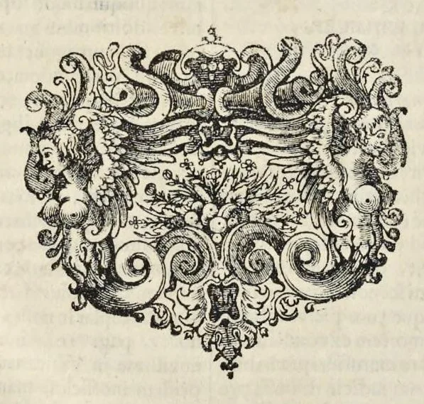 An illustration from Roma subterranea novissima : in qva post Antonivm Bosivm antesignanvm, Jo. Severanum congreg. oratorii presbyterum, et celebres alios scriptores : antiqvua Christianorum et praecipue martyrum cœmeteria, tituli, monimenta, epitaphia, inscriptiones ac nobiliora sanctorum sepulchra : sex libris distincta illustrantur et quamplurimæ res ecclesiasticæ iconibus graphice describuntur, ac multiplici tum sacra, tum profana eruditione declarantur : cum duplici indice, capitum & rerum locupletissimo : opera et studio, 1659, leaf 803