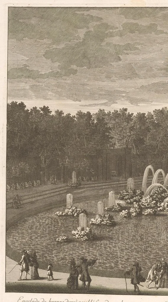 An illustration from Labirinthe de Versailles, 1677, leaf 17