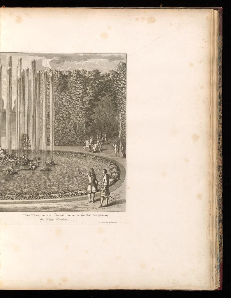 An illustration from Labirinthe de Versailles, 1677, leaf 22