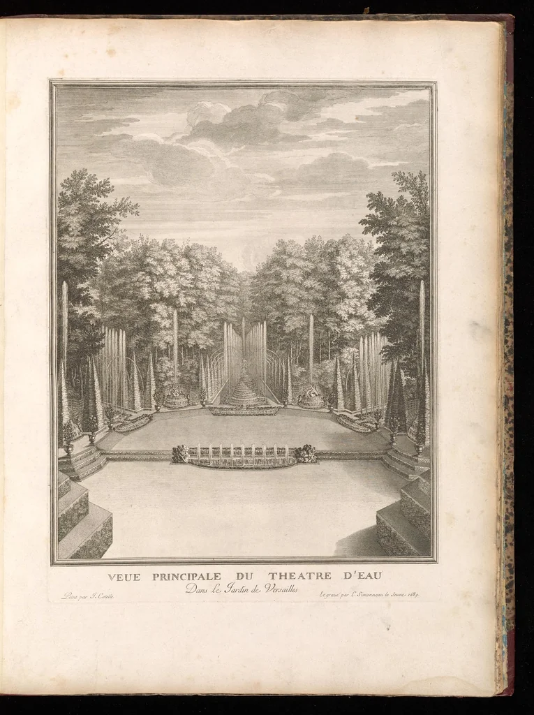 An illustration from Labirinthe de Versailles, 1677, leaf 40