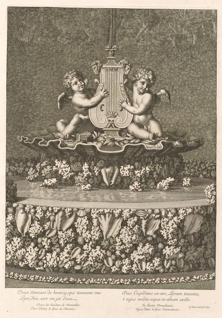 An illustration from Labirinthe de Versailles, 1677, leaf 60