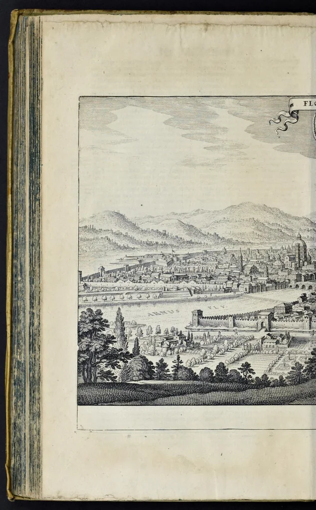 An illustration from Itinerarium Italiæ nov-antiquæ, oder, Raiss-Beschreibung durch Italien ..., 1640, leaf 227