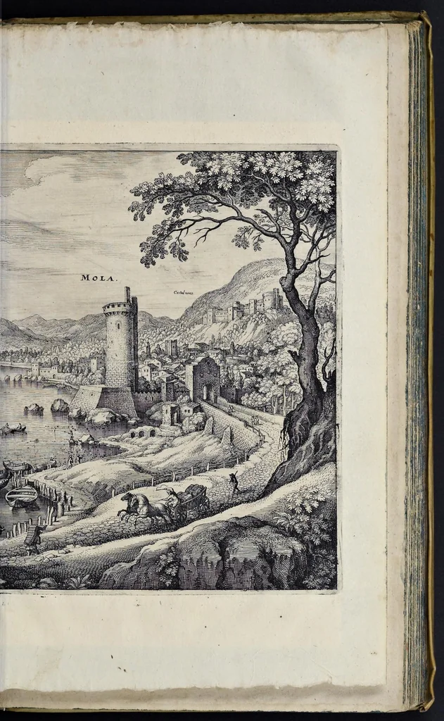 An illustration from Itinerarium Italiæ nov-antiquæ, oder, Raiss-Beschreibung durch Italien ..., 1640, leaf 302