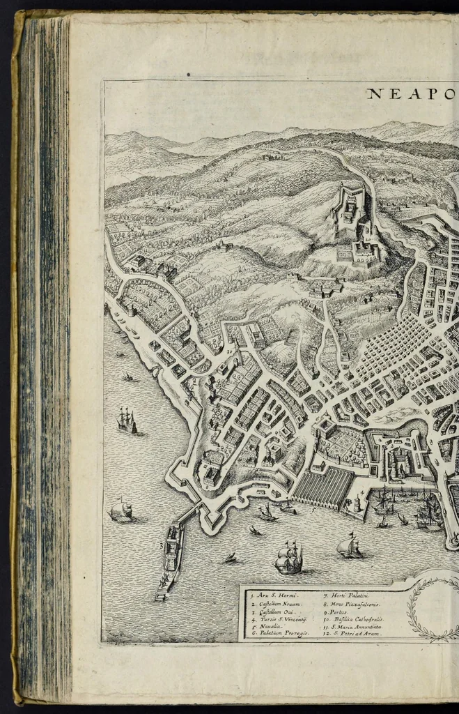 An illustration from Itinerarium Italiæ nov-antiquæ, oder, Raiss-Beschreibung durch Italien ..., 1640, leaf 307