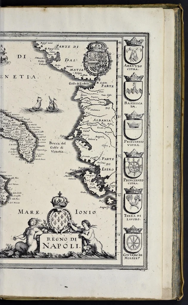 An illustration from Itinerarium Italiæ nov-antiquæ, oder, Raiss-Beschreibung durch Italien ..., 1640, leaf 334