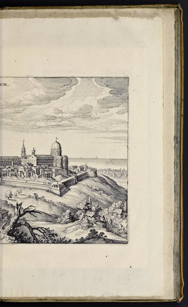 An illustration from Itinerarium Italiæ nov-antiquæ, oder, Raiss-Beschreibung durch Italien ..., 1640, leaf 386