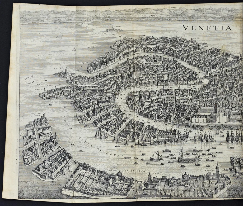 An illustration from Itinerarium Italiæ nov-antiquæ, oder, Raiss-Beschreibung durch Italien ..., 1640, leaf 127
