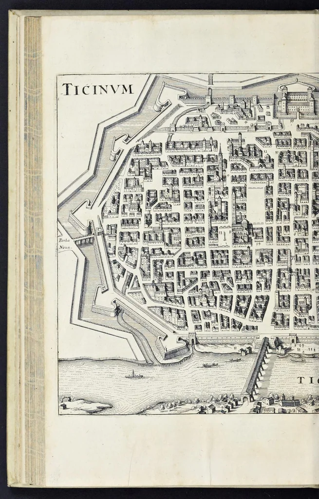 An illustration from Itinerarium Italiæ nov-antiquæ, oder, Raiss-Beschreibung durch Italien ..., 1640, leaf 191