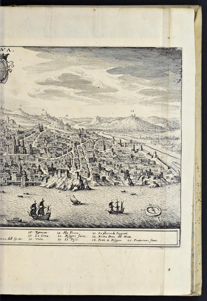An illustration from Itinerarium Italiæ nov-antiquæ, oder, Raiss-Beschreibung durch Italien ..., 1640, leaf 200