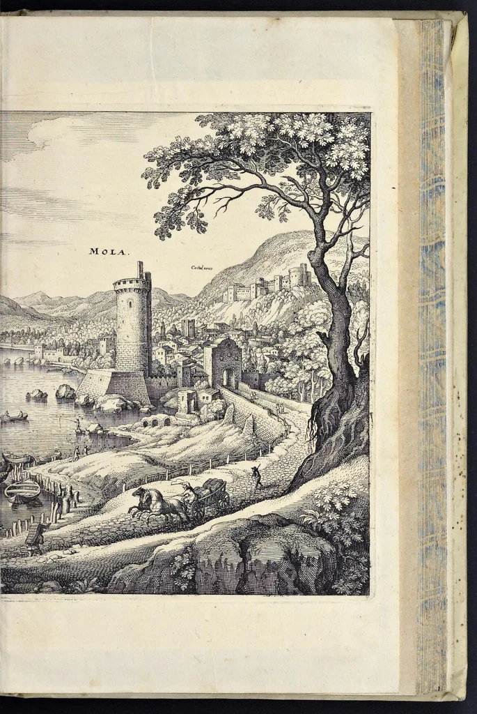 An illustration from Itinerarium Italiæ nov-antiquæ, oder, Raiss-Beschreibung durch Italien ..., 1640, leaf 294