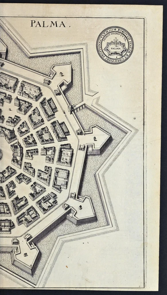 An illustration from Itinerarium Italiæ nov-antiquæ, oder, Raiss-Beschreibung durch Italien ..., 1640, leaf 78