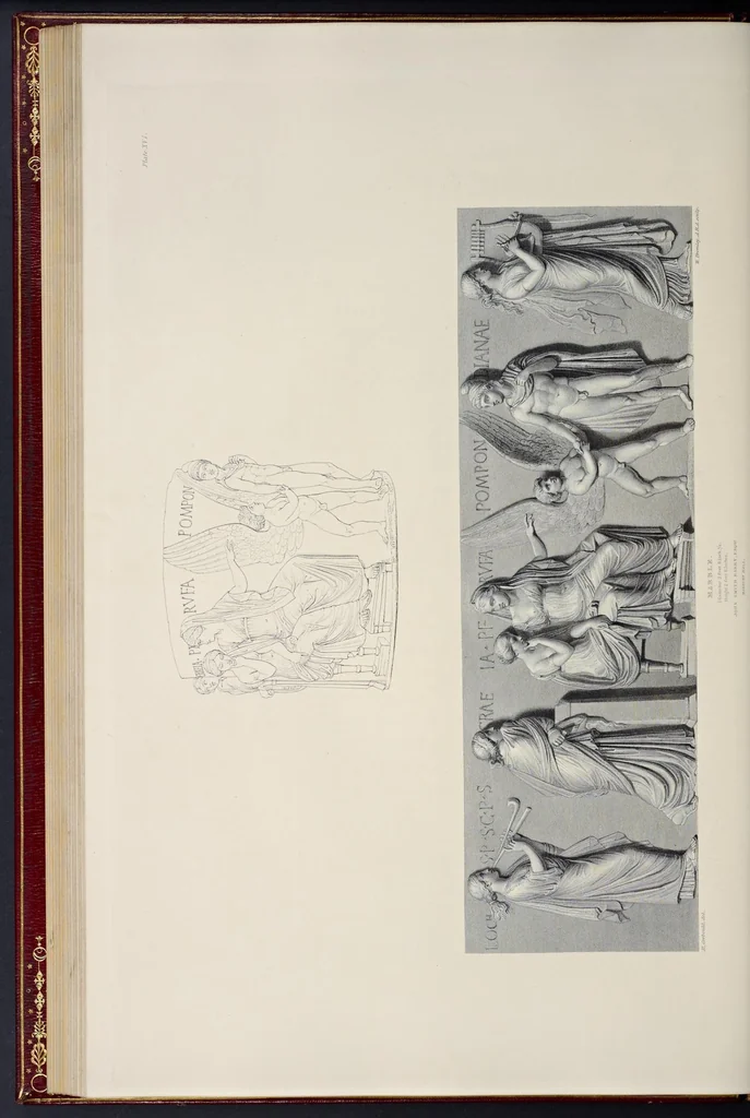 An illustration from Specimens of antient sculpture : Ægyptian, Etruscan, Greek, and Roman, 1809, leaf 139