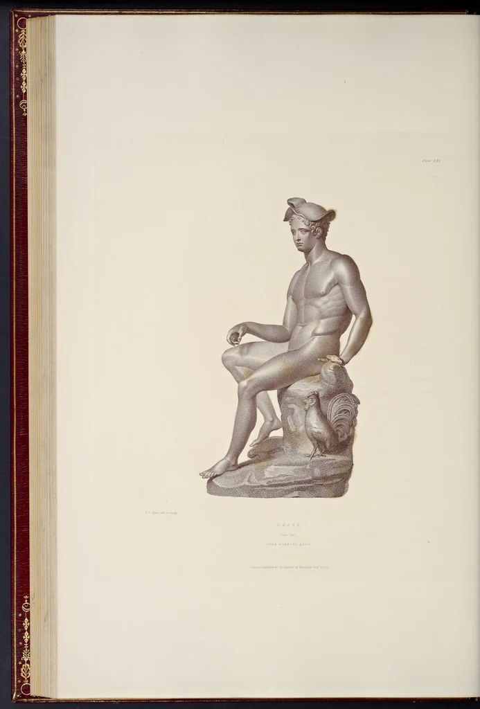 An illustration from Specimens of antient sculpture : Ægyptian, Etruscan, Greek, and Roman, 1809, leaf 161