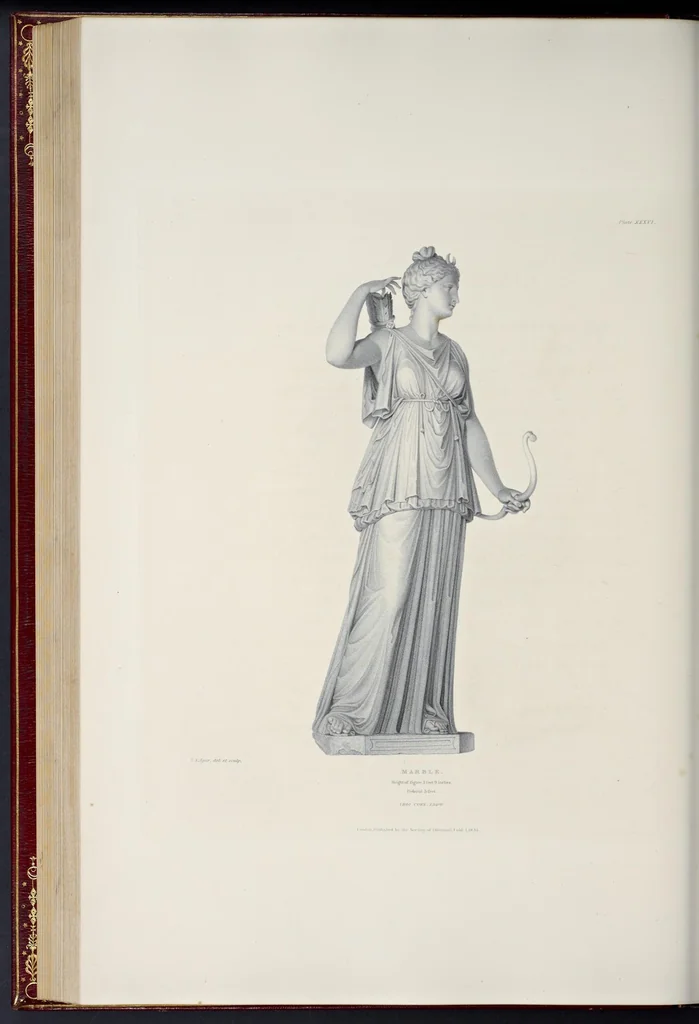 An illustration from Specimens of antient sculpture : Ægyptian, Etruscan, Greek, and Roman, 1809, leaf 219