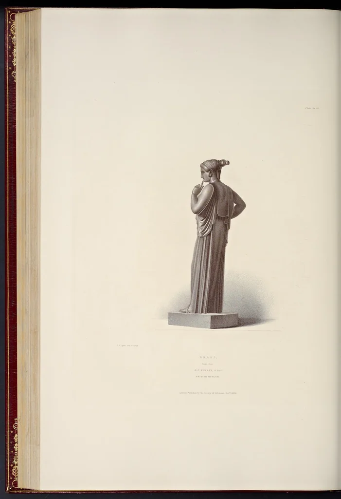 An illustration from Specimens of antient sculpture : Ægyptian, Etruscan, Greek, and Roman, 1809, leaf 245