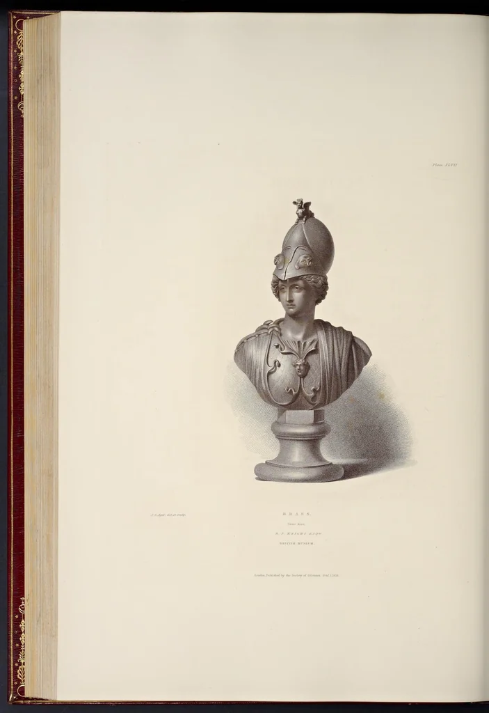 An illustration from Specimens of antient sculpture : Ægyptian, Etruscan, Greek, and Roman, 1809, leaf 261