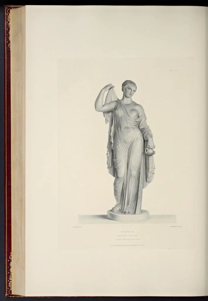 An illustration from Specimens of antient sculpture : Ægyptian, Etruscan, Greek, and Roman, 1809, leaf 289