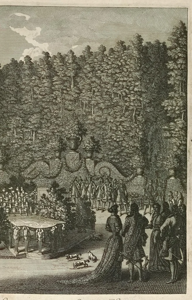 An illustration from Relation de la feste de Versailles du 18. juillet mil six cens soixante-huit, 1679, leaf 20
