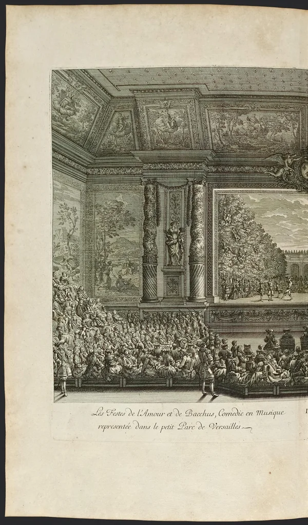 An illustration from Relation de la feste de Versailles du 18. juillet mil six cens soixante-huit, 1679, leaf 35