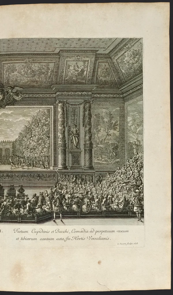 An illustration from Relation de la feste de Versailles du 18. juillet mil six cens soixante-huit, 1679, leaf 36