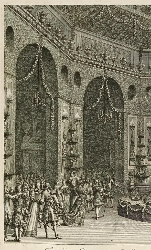 An illustration from Relation de la feste de Versailles du 18. juillet mil six cens soixante-huit, 1679, leaf 49