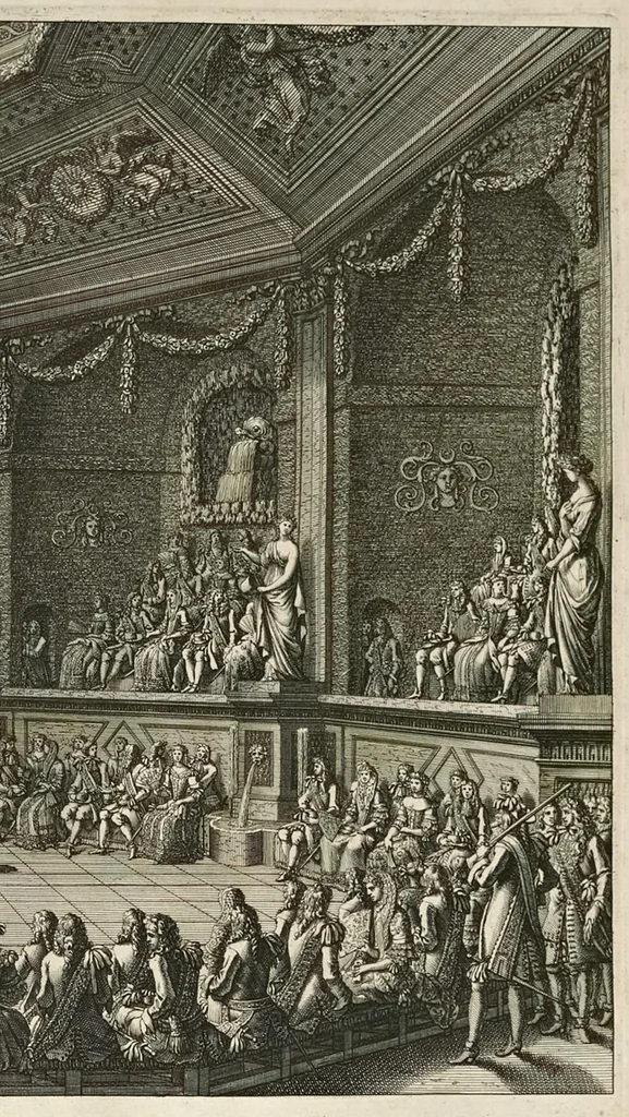 An illustration from Relation de la feste de Versailles du 18. juillet mil six cens soixante-huit, 1679, leaf 60