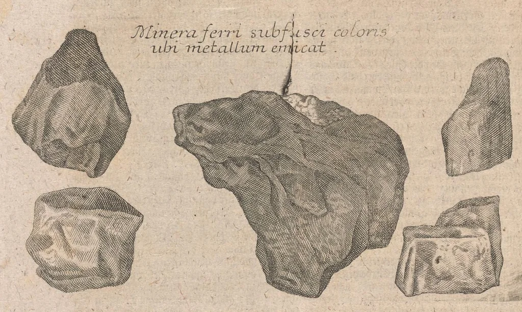An illustration from Museum museorum, oder, Vollständige Schau Bühne aller Materialien und Specereyen : nebst deren natürlichen Beschreibung, Election, Nutzen und Gebrauch, aus andern Material-Kunst-und Naturalien-Kammern, oost-und-west-indischen Reiss-Beschreibungen ... : wie auch selbst-eigenen Erfahrung, zum Vorschub der studirenden Jugend, Materialisten ... u.s.w. also verfasset, und mit etlich hundert sauberen Kupfferstücken unter Augen geleget, 1714, leaf 117