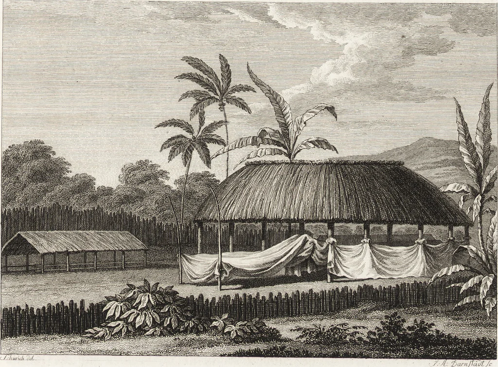 An illustration from Darstellung und Geschichte des Geschmacks der vorzüglichsten Völker in Beziehung auf die innere Auszierung der Zimmer und auf die Baukunst, 1796, leaf 110