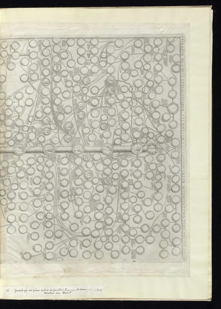 An illustration from Specvlvm Romanae magnificentiae : omnia fere qvaecvnq- in vrbe monvmenta extant partim ivxta antiqvam partim ivxta hodiernam formam accuratiss. delineata repraesentans : accesserunt non paucae tum antiquarum tum modernarum rerum urbis figurae nusquam antehac aeditae ..., 1544, leaf 36
