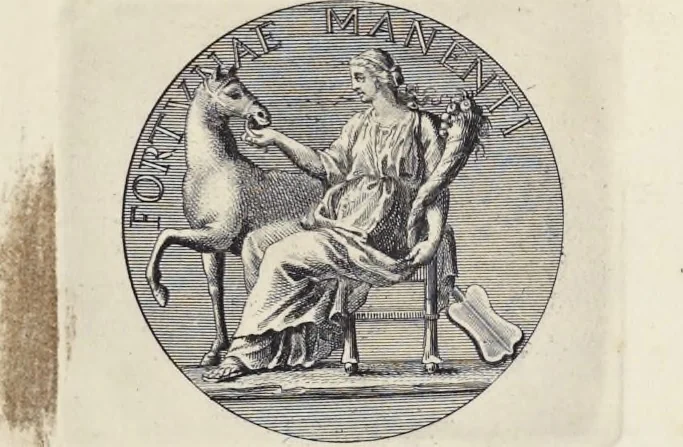 An illustration from Serie di ritratti degli eccellenti pittori : dipinti di propria mano che esistono nell'Imperial galleria di Firenze, 1752, leaf 10