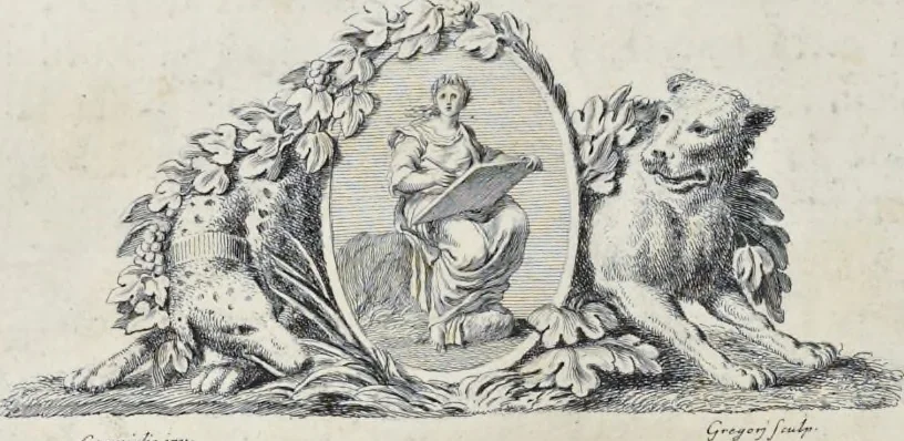 An illustration from Serie di ritratti degli eccellenti pittori : dipinti di propria mano che esistono nell'Imperial galleria di Firenze, 1752, leaf 115