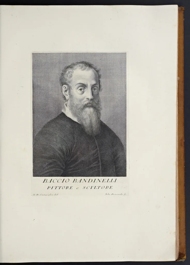 An illustration from Serie di ritratti degli eccellenti pittori : dipinti di propria mano che esistono nell'Imperial galleria di Firenze, 1752, leaf 116