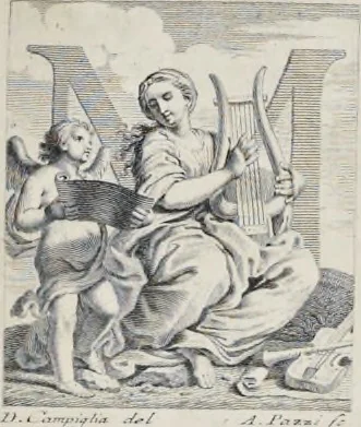 An illustration from Serie di ritratti degli eccellenti pittori : dipinti di propria mano che esistono nell'Imperial galleria di Firenze, 1752, leaf 124