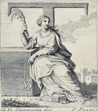 An illustration from Serie di ritratti degli eccellenti pittori : dipinti di propria mano che esistono nell'Imperial galleria di Firenze, 1752, leaf 148