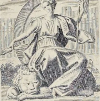 An illustration from Serie di ritratti degli eccellenti pittori : dipinti di propria mano che esistono nell'Imperial galleria di Firenze, 1752, leaf 154