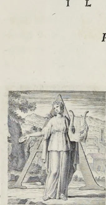 An illustration from Serie di ritratti degli eccellenti pittori : dipinti di propria mano che esistono nell'Imperial galleria di Firenze, 1752, leaf 194