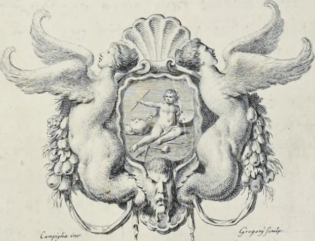 An illustration from Serie di ritratti degli eccellenti pittori : dipinti di propria mano che esistono nell'Imperial galleria di Firenze, 1752, leaf 227