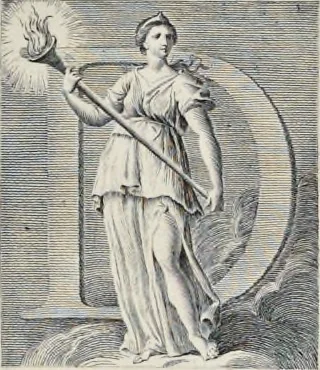 An illustration from Serie di ritratti degli eccellenti pittori : dipinti di propria mano che esistono nell'Imperial galleria di Firenze, 1752, leaf 364