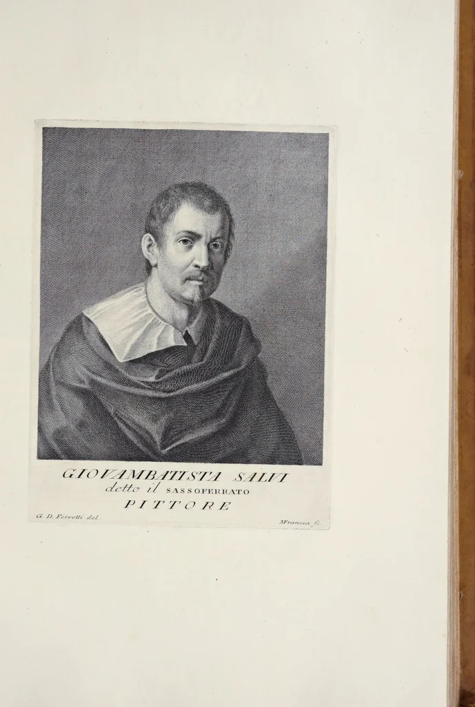 An illustration from Serie di ritratti degli eccellenti pittori : dipinti di propria mano che esistono nell'Imperial galleria di Firenze, 1752, leaf 66