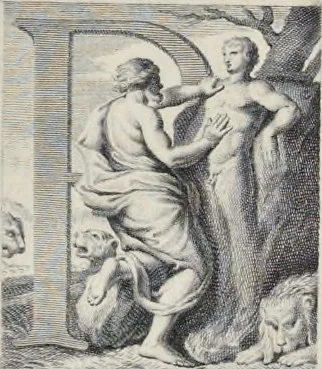 An illustration from Serie di ritratti degli eccellenti pittori : dipinti di propria mano che esistono nell'Imperial galleria di Firenze, 1752, leaf 108