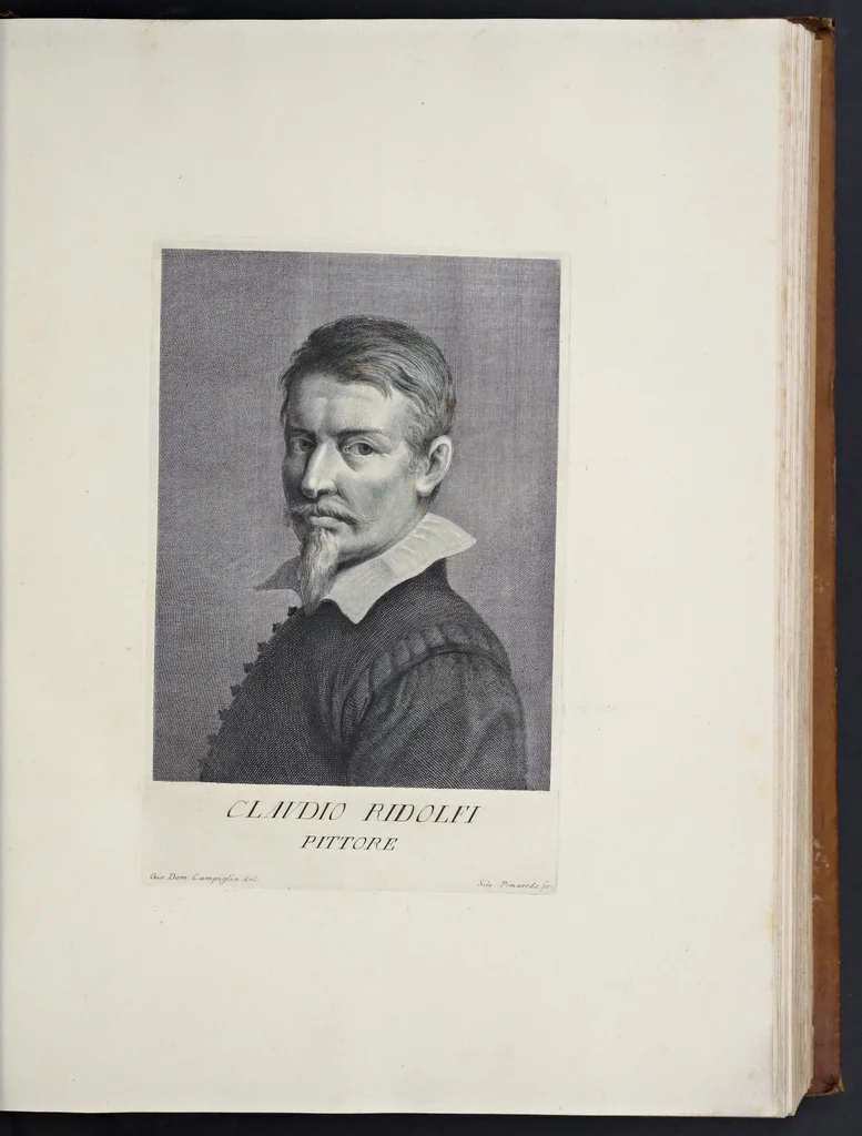 An illustration from Serie di ritratti degli eccellenti pittori : dipinti di propria mano che esistono nell'Imperial galleria di Firenze, 1752, leaf 132