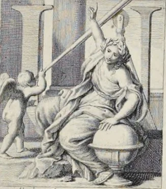 An illustration from Serie di ritratti degli eccellenti pittori : dipinti di propria mano che esistono nell'Imperial galleria di Firenze, 1752, leaf 146