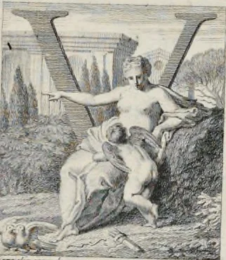 An illustration from Serie di ritratti degli eccellenti pittori : dipinti di propria mano che esistono nell'Imperial galleria di Firenze, 1752, leaf 152
