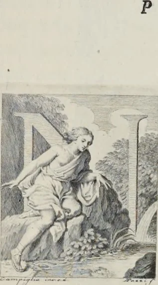 An illustration from Serie di ritratti degli eccellenti pittori : dipinti di propria mano che esistono nell'Imperial galleria di Firenze, 1752, leaf 208