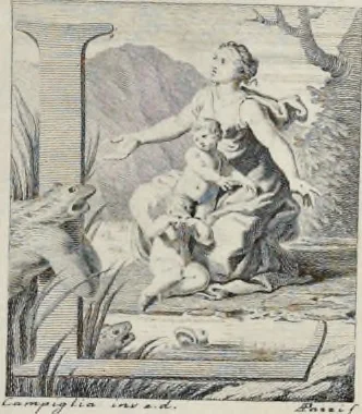 An illustration from Serie di ritratti degli eccellenti pittori : dipinti di propria mano che esistono nell'Imperial galleria di Firenze, 1752, leaf 212