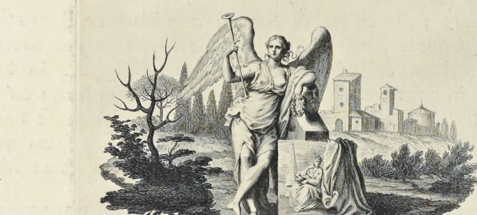 An illustration from Serie di ritratti degli eccellenti pittori : dipinti di propria mano che esistono nell'Imperial galleria di Firenze, 1752, leaf 23