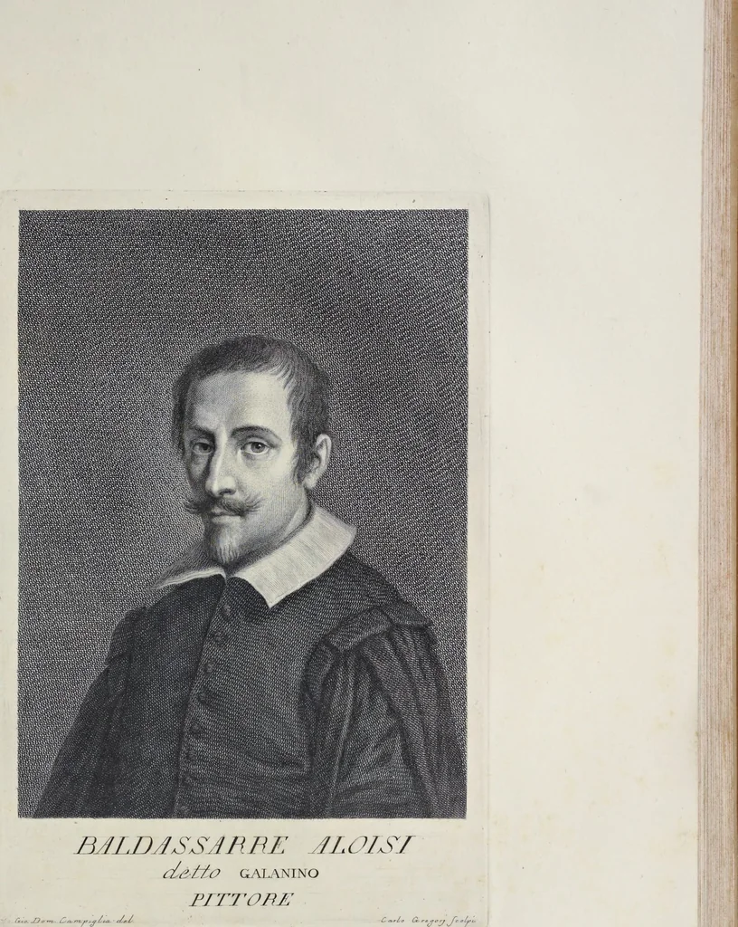 An illustration from Serie di ritratti degli eccellenti pittori : dipinti di propria mano che esistono nell'Imperial galleria di Firenze, 1752, leaf 254