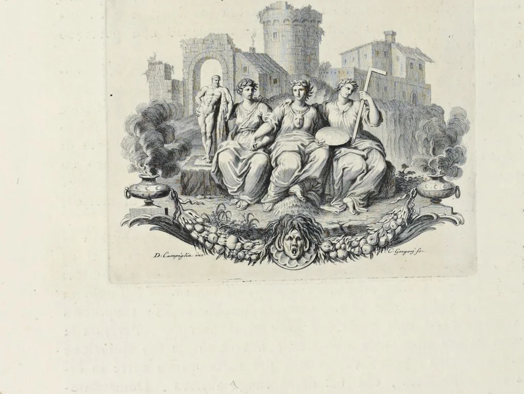 An illustration from Serie di ritratti degli eccellenti pittori : dipinti di propria mano che esistono nell'Imperial galleria di Firenze, 1752, leaf 259